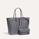 Goyard Saint Louis PM Bag Stripes and Lnitials